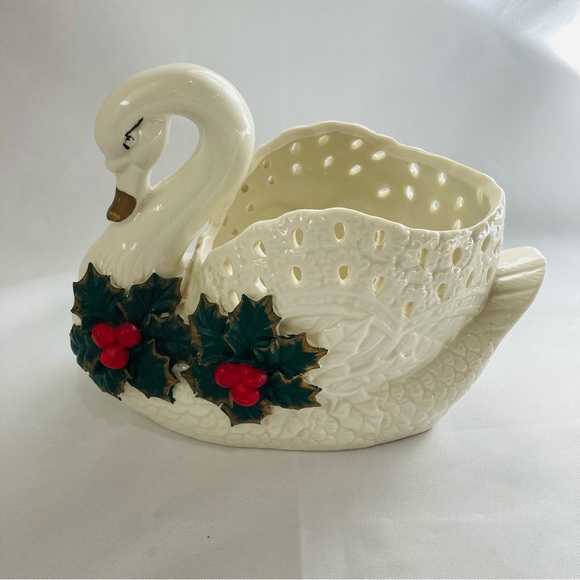 Vintage swan planter/vase - Picture 2 of 13